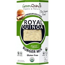 GREEN QUINOA: Quinoa Burger Mix, 14 oz