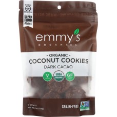 EMMYS ORGANICS: Dark Cacao Macaroons, 6 oz