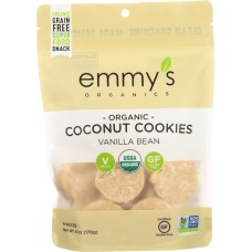 EMMYS ORGANICS: Coconut Vanilla Macaroons, 6 oz
