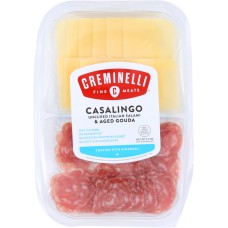 CREMINELLI FINE MEATS: Casalingo Salami with Gouda Cheese, 2.2 oz