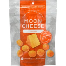 MOON CHEESE: Cheese Dried Cheddar, 2 oz