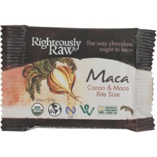 RIGHTEOUSLY RAW: Cacao & Maca Superfood Bite, 0.35 oz