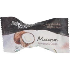 RIGHTEOUSLY RAW: Organic Macaroon Coconut & Cacao, 0.63 oz