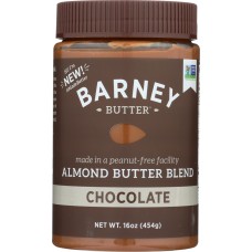 BARNEY BUTTER: Almond Butter Blend Chocolate, 16 oz