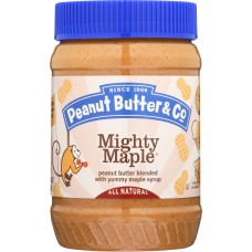 PEANUT BUTTER & CO: Peanut Butter Might Maple, 16 oz
