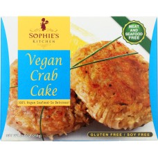 SOPHIES KITCHEN: Vegan Crab Cake, 8.80 oz