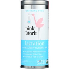 PINK STORK: Tea Lactation Herbal Mint, 15 bg