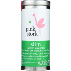 PINK STORK: Tea Postpartum Weight Loss Sweet Hibiscus, 15 bg