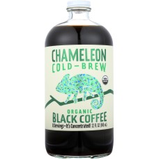 CHAMELEON COLD BREW: Concentrated Black Coffee, 32 oz