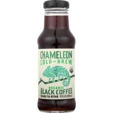 CHAMELEON COLD BREW: Organic Black Coffee, 10 oz