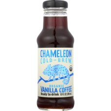 CHAMELEON COLD-BREW: Organic Vanilla Ready to Drink Coffee, 10 oz