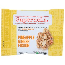 SUPERNOLA: Pineapple Ginger Fusion Snack, 1.5 oz