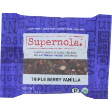 SUPERNOLA: Triple Berry Vanilla Snack, 1.5 oz