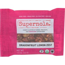 SUPERNOLA: Dragonfruit Lemon Zest Snack, 1.5 oz