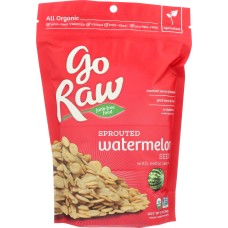 GO RAW: Seed Watermelon Sprouted, 10 oz