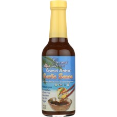 COCONUT SECRET: The Original Coconut Aminos Sauce Garlic, 10 oz