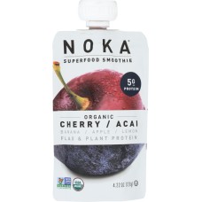 NOKA: Organic Cherry Acai Superfood Smoothie, 4.22 oz