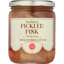 PICKLED PINK FOODS LLC: Pickles Spiced Watermelon, 16 oz