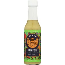SIETE: Jalapeno Hot Sauce, 5 oz