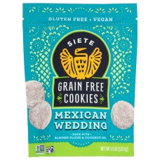SIETE: Mexican Wedding Cookies, 4.5 oz