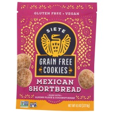 SIETE: Mexican Shortbread Cookies, 4.5 oz