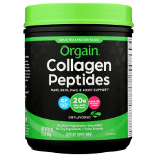 ORGAIN: Organic Grass Fed Collagen Peptides Powder, 1 lb