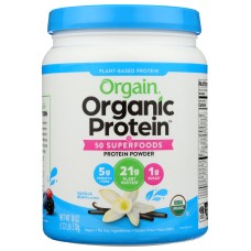 ORGAIN: Powder Sprfd Plnt Van Bn, 1.12 lb