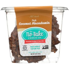 NO BAKE: Frozen Fresh Coconut Macadamia Cookie Tub, 8 oz