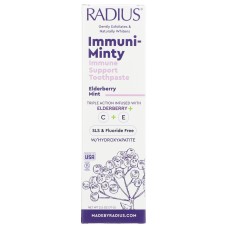 RADIUS: Immuni Minty Elderberry Mint Toothpaste, 2.5 oz