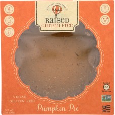 RAISED GLUTEN FREE: 9-inch Pumpkin Pie, 22 oz