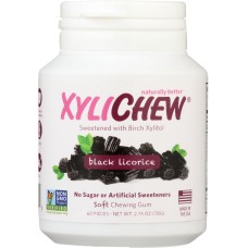 XYLICHEW: Licorice Gum Sf, 60 pc