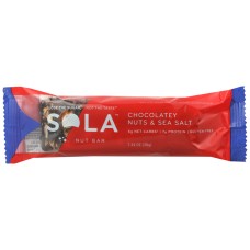 SOLA: Chocolatey Nuts and Sea Salt bar, 1.34 oz