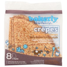 BAKERLY: Pure Butter Breton-Style Crepes, 7.05 oz