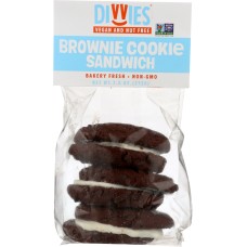DIVVIES: Brownie Cookies Sandwich, 7.5 oz