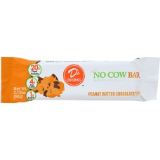 NO COW BAR: Peanut Butter Chocolate Chip Bar, 60 gm