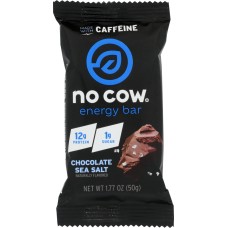 NO COW BAR: Chocolate Sea Salt Energy bar, 1.77 oz