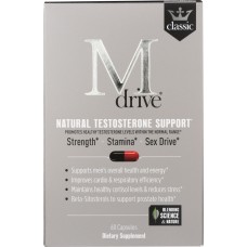 DREAMBRANDS:  Mdrive Classic Natural Testosterone Support, 60 Capsules