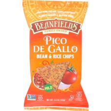 BEANFIELDS: Bean & Rice Chips Pico De Gallo, 6 Oz