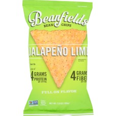 BEANFIELDS: Jalapeno Lime Bean Chips, 5.5 oz