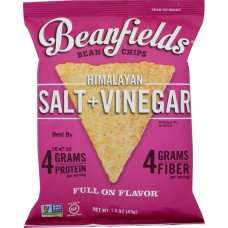 BEANFIELDS: Himalayan Salt and Vinegar Bean Chips, 1.5 oz