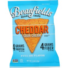 BEANFIELDS: Cheddar Sour Cream Bean Chips, 1.5 oz