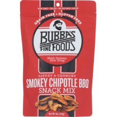 BUBBAS FINE FOODS: Mix Snack Smokey Chipotle, 4 oz