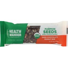 HEALTH WARRIOR: Bar Pumpkin Seed Dark Chocolate, 1.23 oz