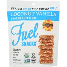 FOODIE FUEL: Fuel Snack Coconut Vanilla Organic, 4 oz