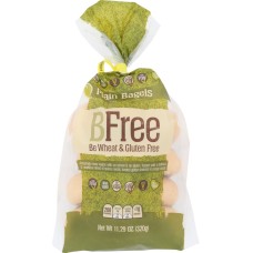 BFREE: Plain Bagels, 11.28 oz