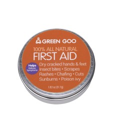 GREEN GOO: Salve First Aid Tin Large, 1.82 oz