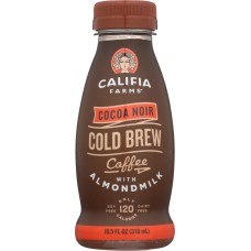 CALIFIA FARMS: Cocoa Noir Iced Coffee with Almond Milk, 10.5 oz