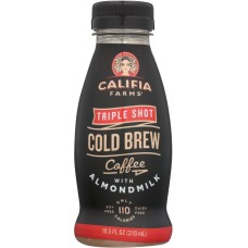 CALIFIA: Triple Shot Cold Brew Coffee, 10.5 oz