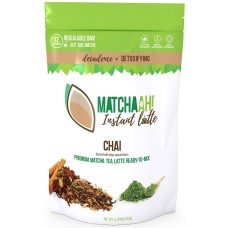 MATCHAAH: Tea Instant Matcha Latte Chai, 12.7 oz