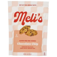 MELIS COOKIES: Chocolate Chip Cookies, 4.5 oz